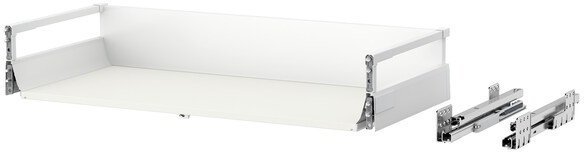 MAXIMERA МАКСИМЕРА Ящик, средний, белый, 80x37 см