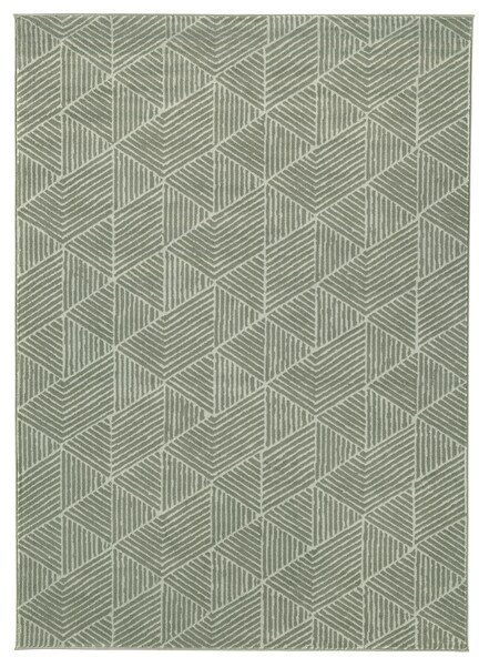 STENLILLE СТЕНЛИЛЛЕ Ковер, короткий ворс, зеленый, 170x240 см