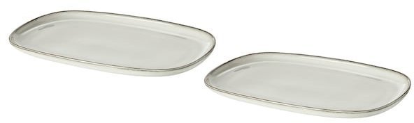 GLADELIG ГЛАДЕЛИГ Тарелка, серый, 20x13 см GLADELIG ГЛАДЕЛИГ Тарелка, серый, 20x13 см