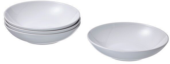 GODMIDDAG ГОДМИДДАГ Тарелка глубокая, белый, 19 см GODMIDDAG ГОДМИДДАГ Тарелка глубокая, белый, 19 см