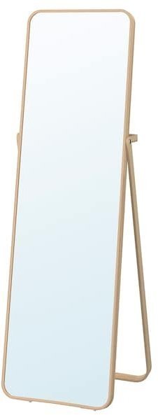 IKORNNES ИКОРННЕС Зеркало напольное, ясень, 52x167 см