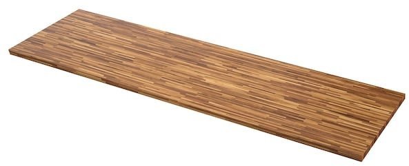 PINNARP ПИННАРП Столешница, грецкий орех/шпон, 186x3.8 см