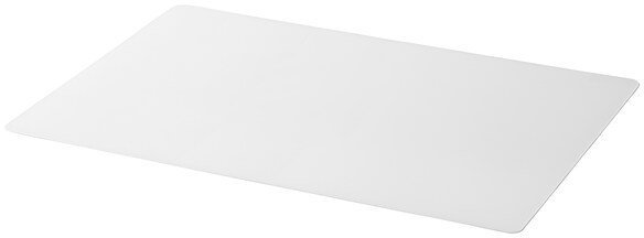 SKVALLRA СКВАЛЛЬРА Подкладка на стол, белый/прозрачный, 38x58 см