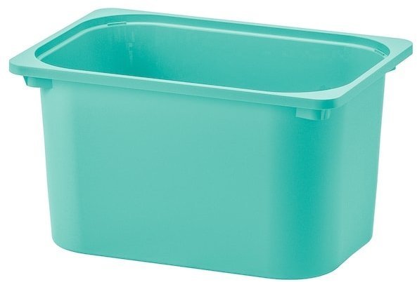 TROFAST ТРУФАСТ Контейнер, бирюзовый, 42x30x23 см