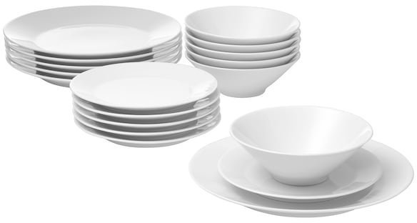 IKEA 365+ ИКЕА/365+ Сервиз,18 предметов, белый