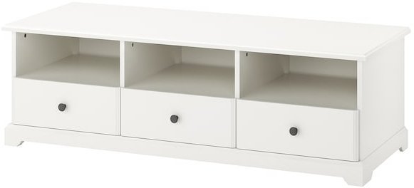 LIATORP ЛИАТОРП Тумба под ТВ, белый, 145x49x45 см